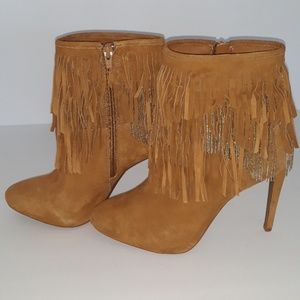 Gianni Bini fringe Ankle Boot